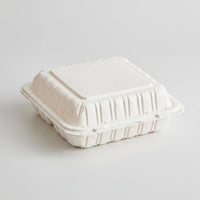 9x9 Eco-Friendly 3-Compartment To-Go Container (150 Pack)